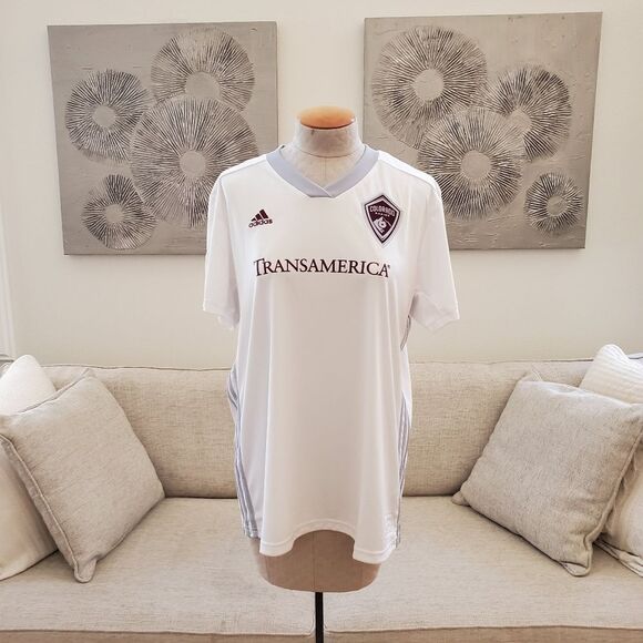 Adidas MLS Colorado Rapids 96 Transamerica Jersey sz XL - Picture 2 of 10